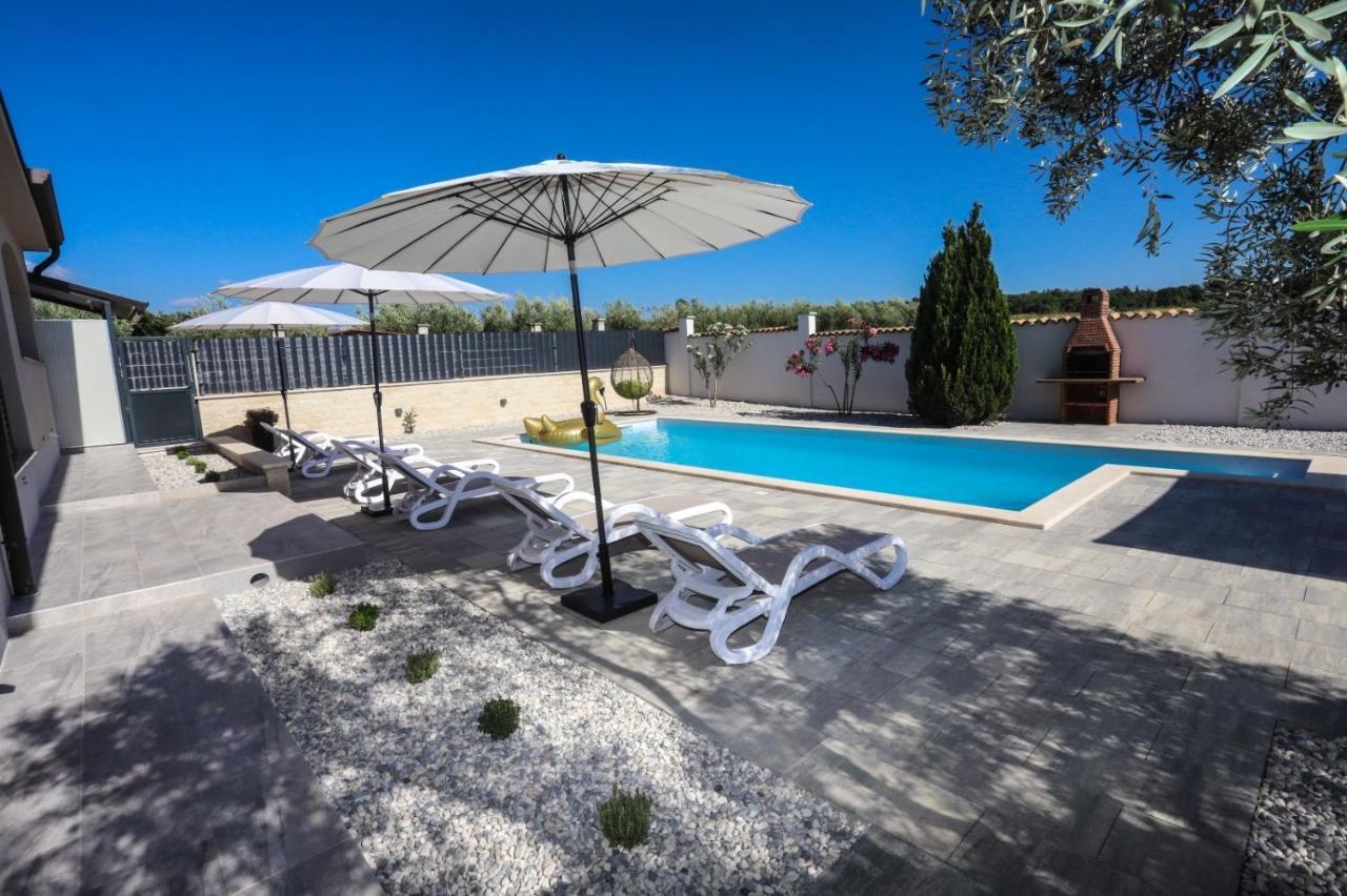 Apartment Nina With Private Pool Nova Vas  Екстериор снимка